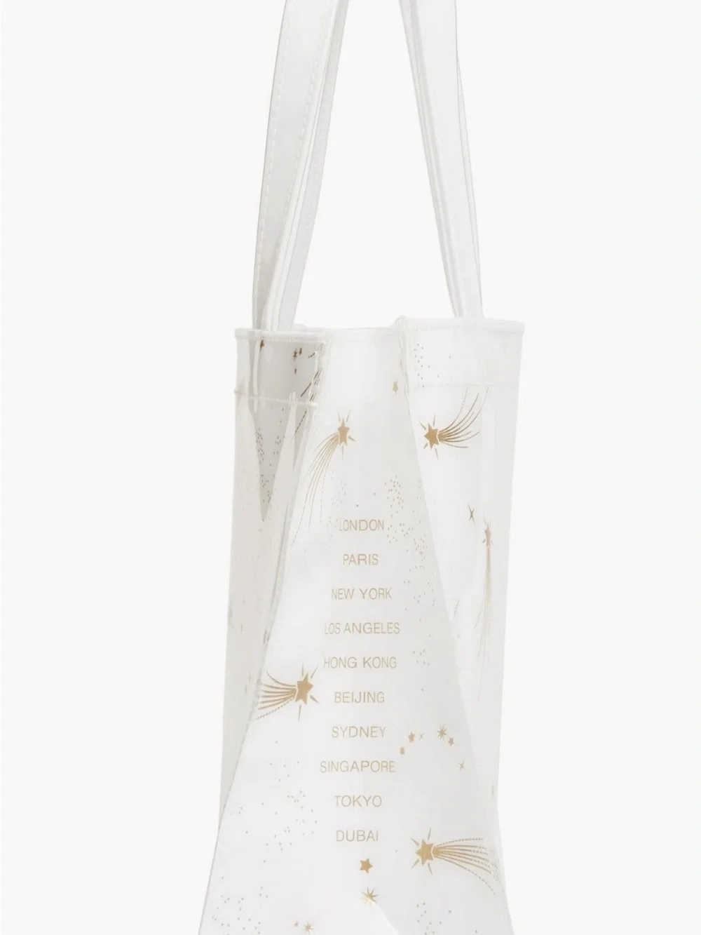 Ted Baker White & Gold Shooting Star Tote